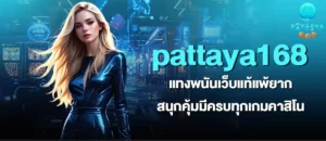 pattaya168 แทงพนันเว็บแท้แพ้ยาก สนุกคุ้มมีครบทุกเกมคาสิโน mardibet